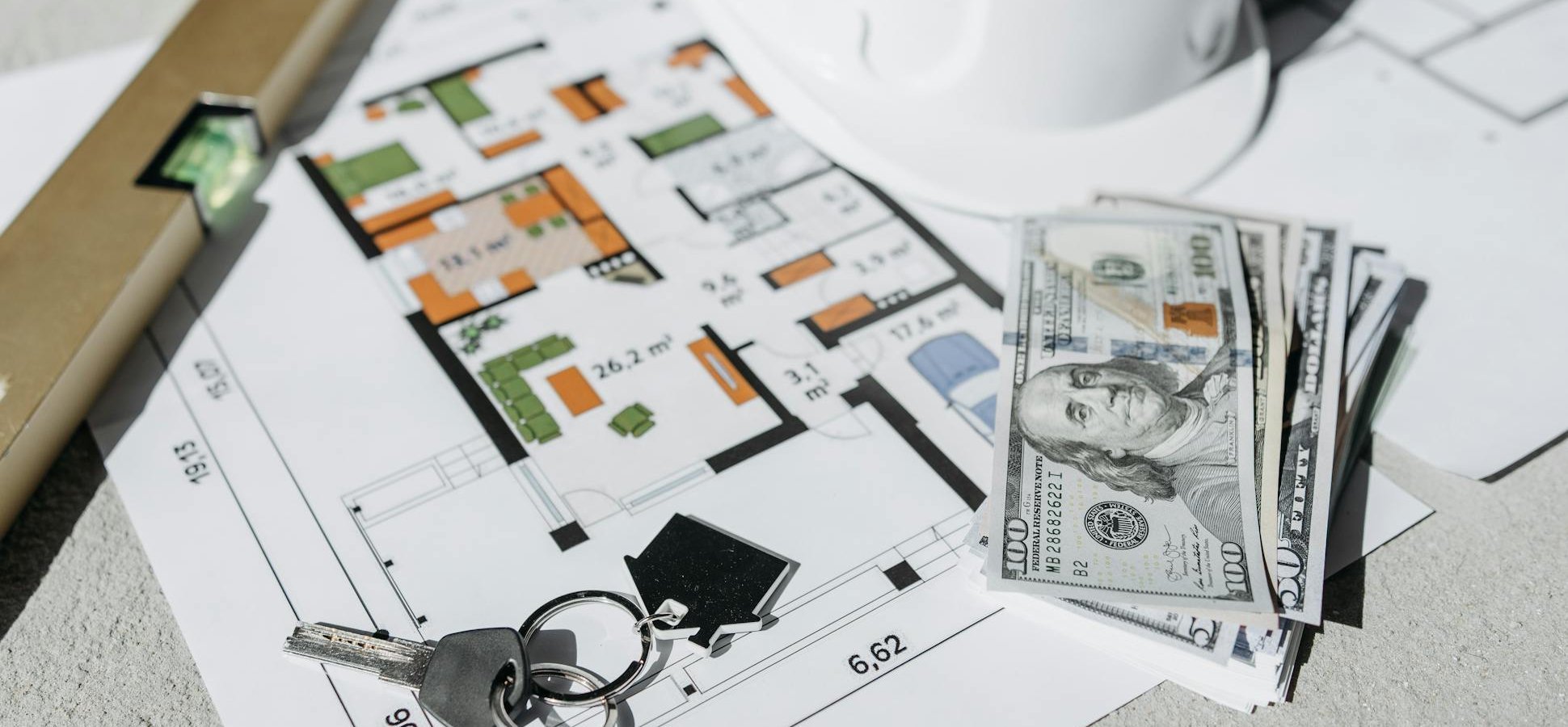 Fannie Mae crypto-backed mortgage with keys and house plan