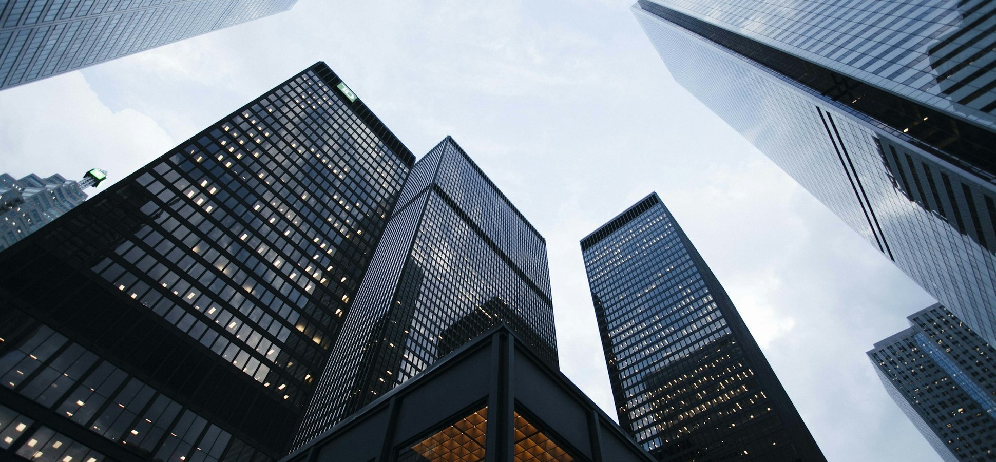 Financial district towers as US regulators propose stablecoin customer ID rules under the GENIUS Act
