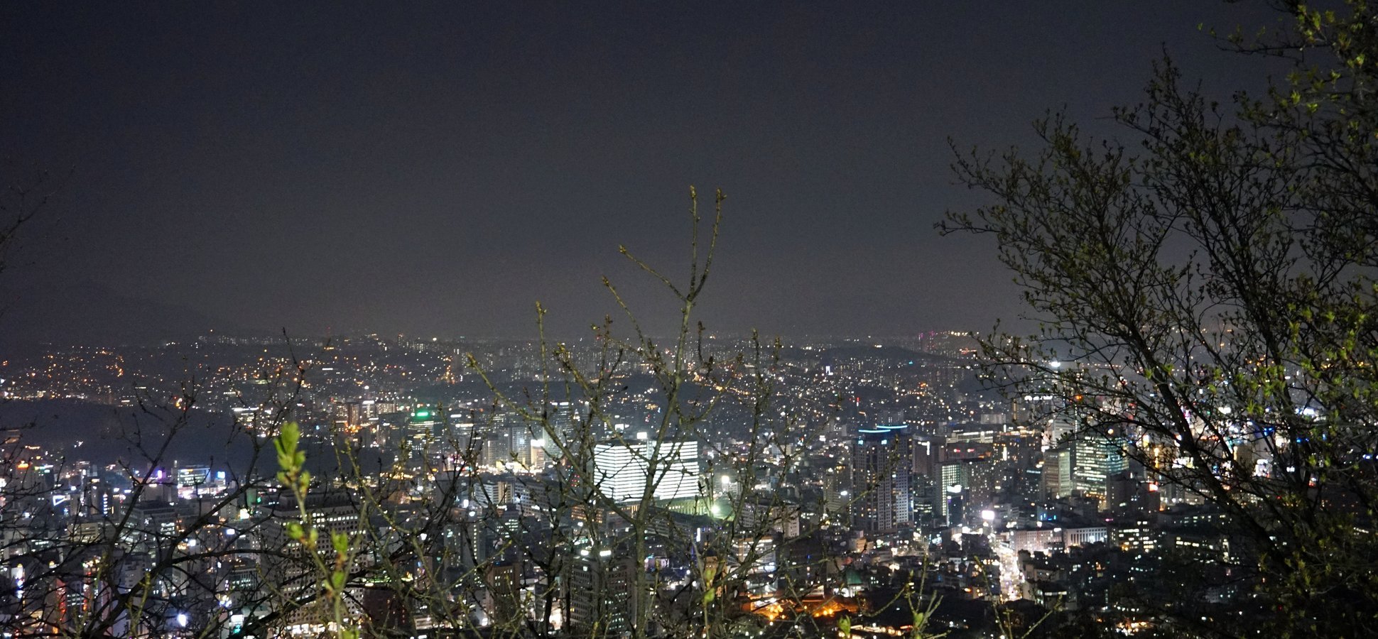 Seoul skyline at night, where Korean firms are disputing Open USD stablecoin consortium membership claims