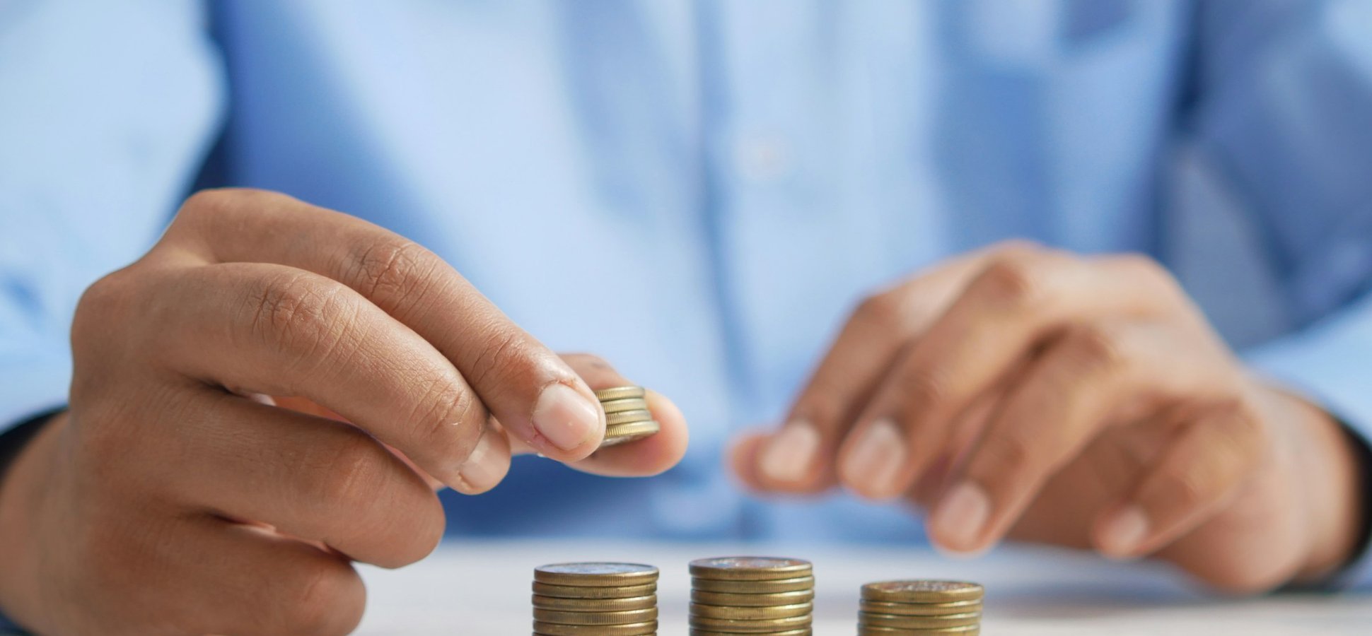 Investor stacks coins illustrating the SEC crypto fundraising rule