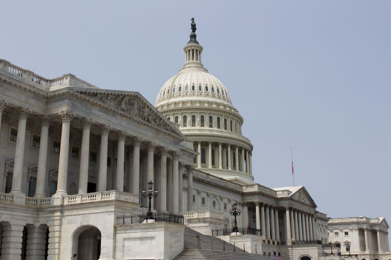 US Capitol building where the Senate weighs the CLARITY Act crypto market structure bill