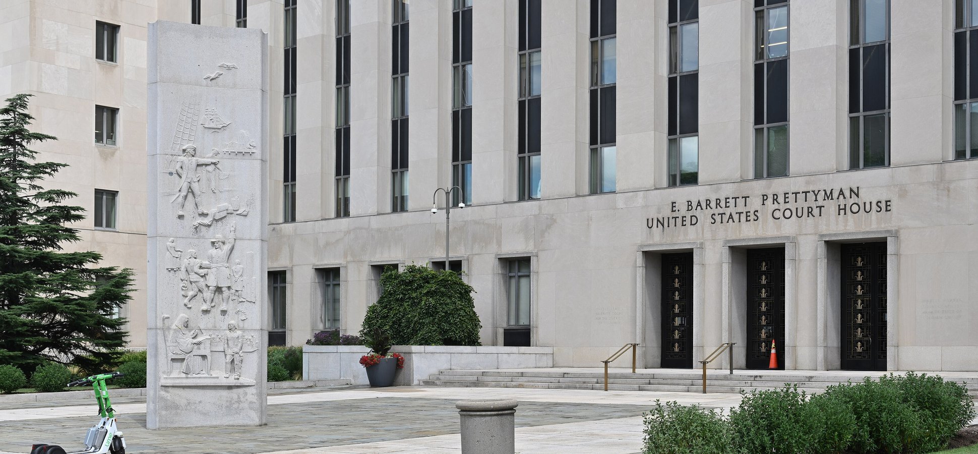 E. Barrett Prettyman federal courthouse in Washington DC where Bybit filed its North Korea hack lawsuit