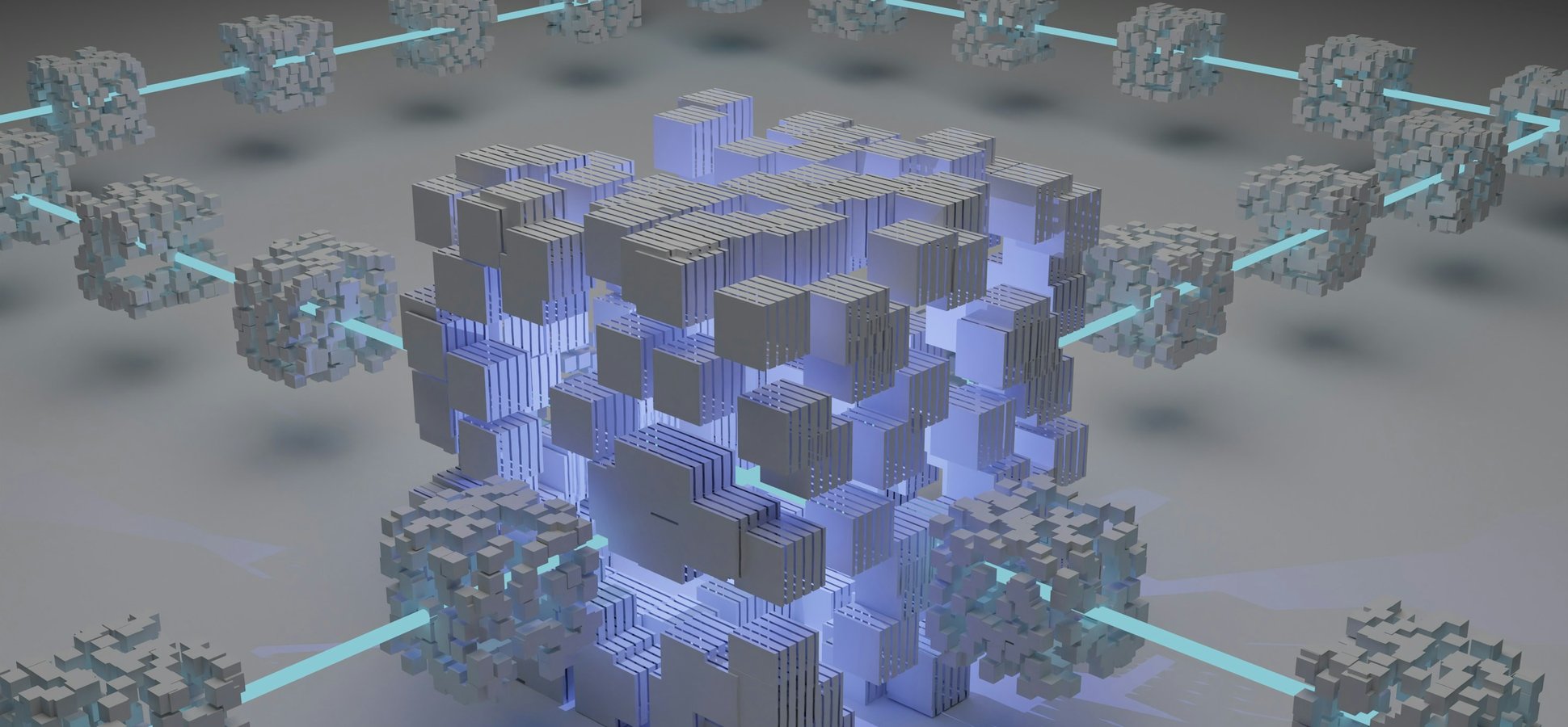 Ethereum network visualization illustrating the EIP-8361 staking rewards burn proposal