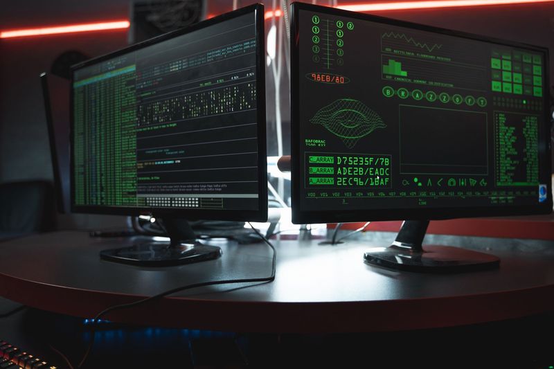 Digital security lock over blockchain code representing a DeFi protocol exploit