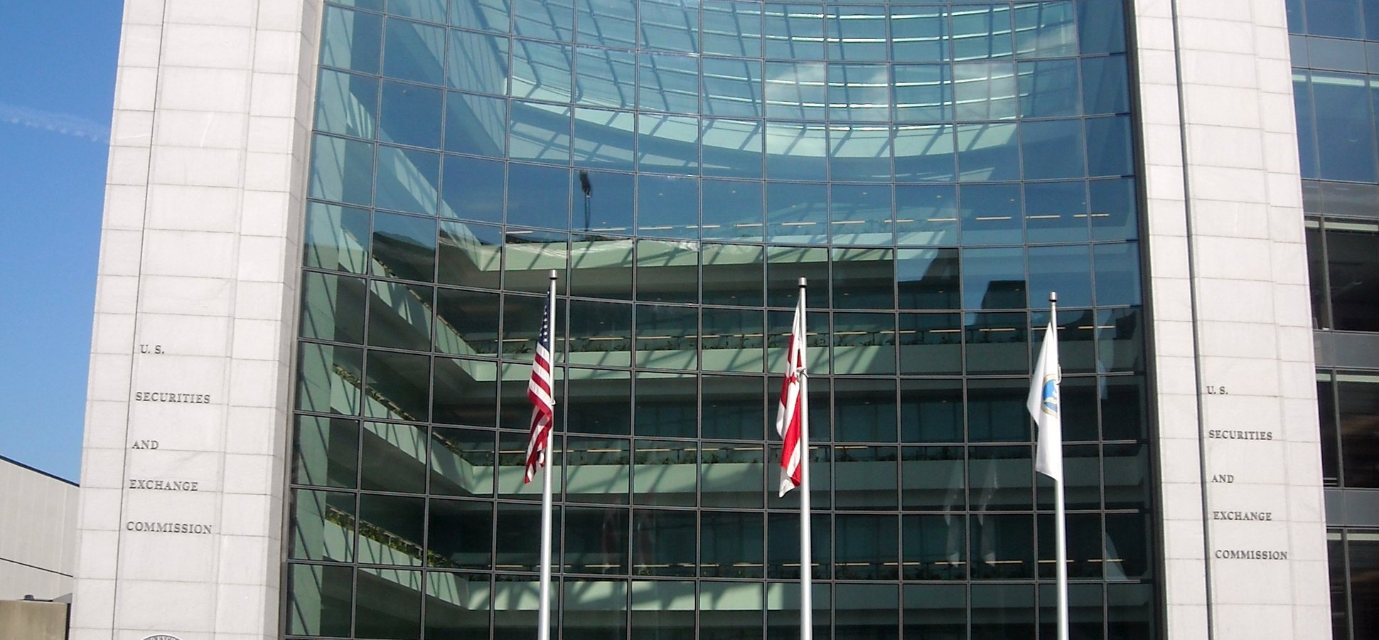 SEC headquarters building in Washington DC where the agency proposed Regulation Crypto Assets